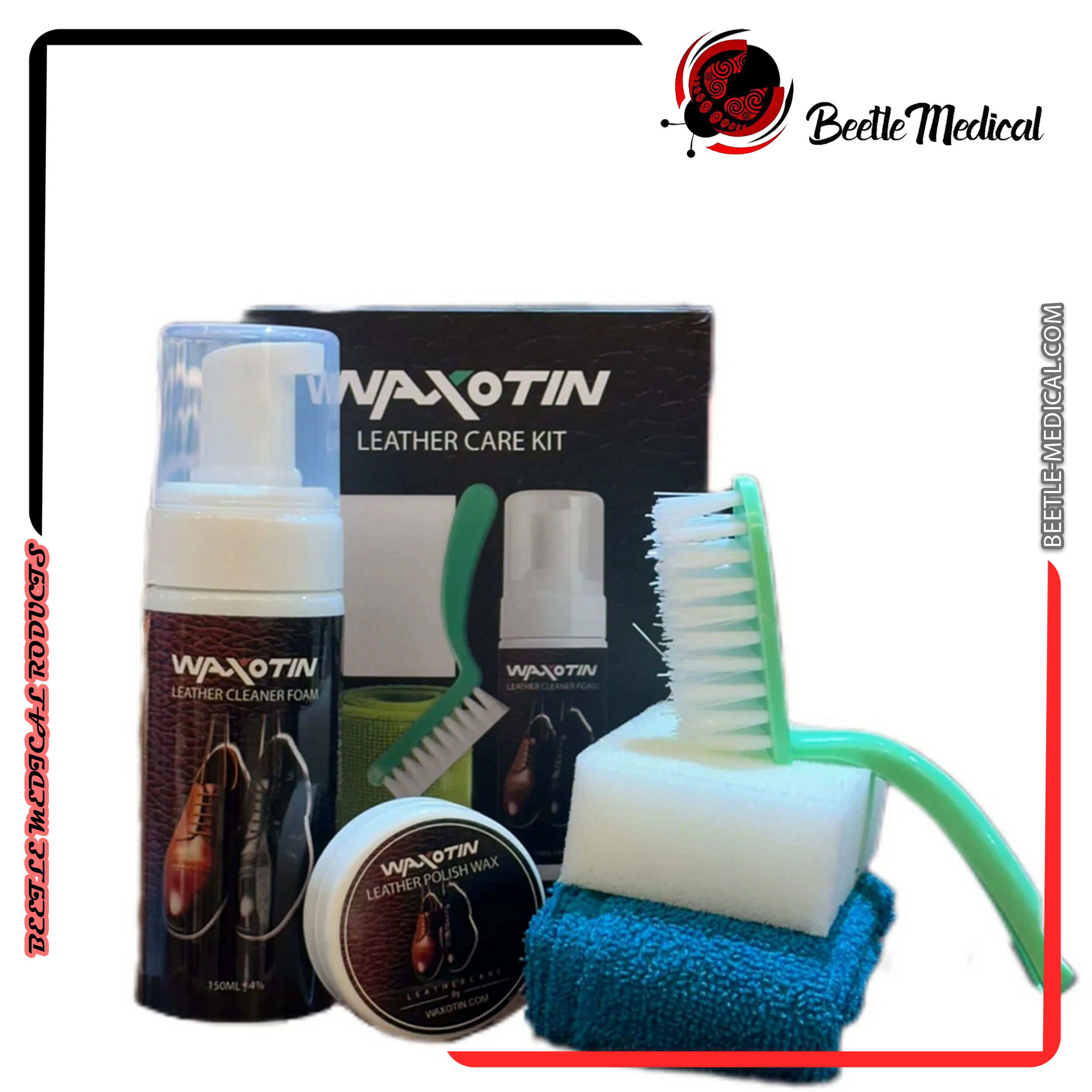 کیت تمیزکننده چرم واکسوتین کیت تمیزکننده چرم واکسوتین