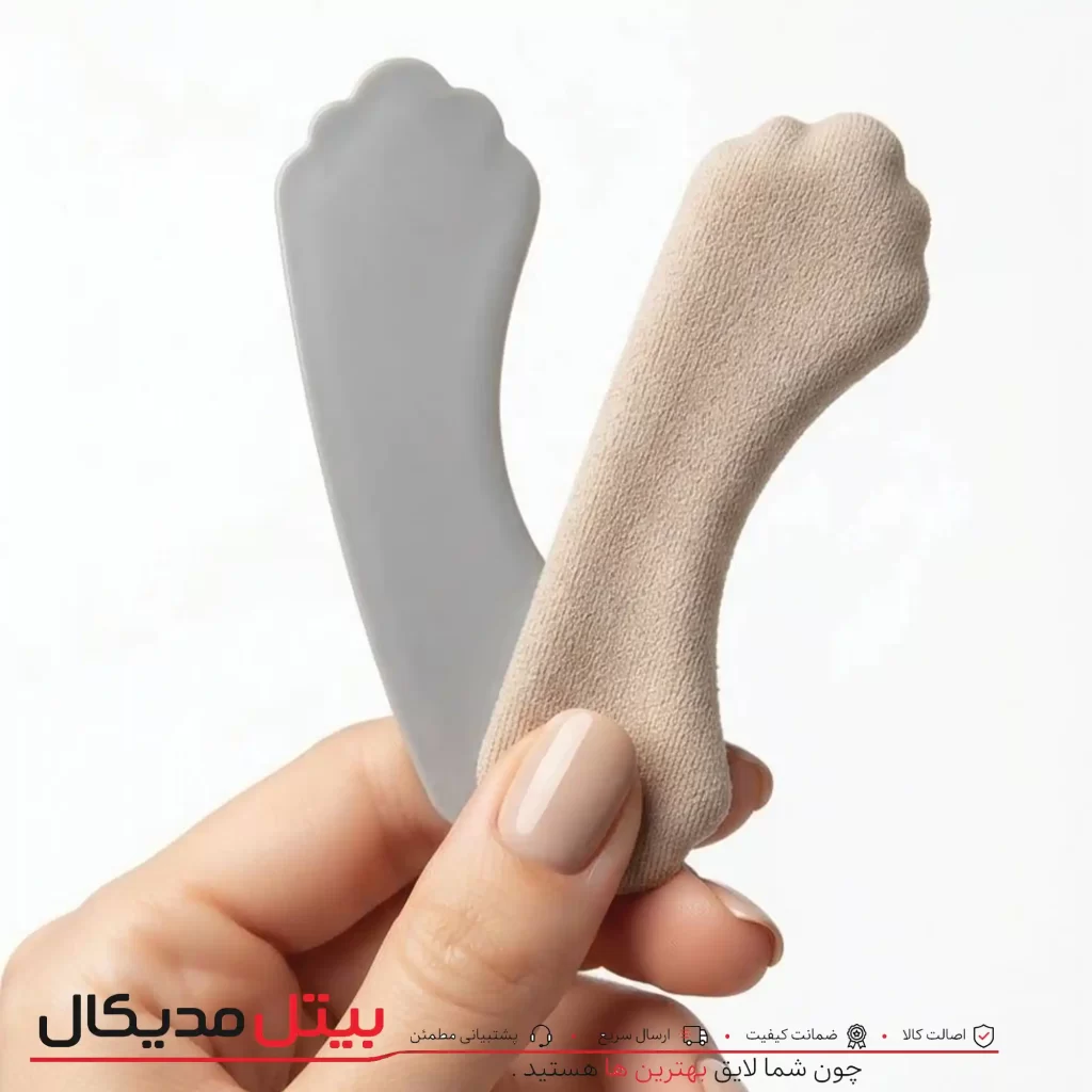 پد پشت پا ژله ای روکش دار (وارداتی)