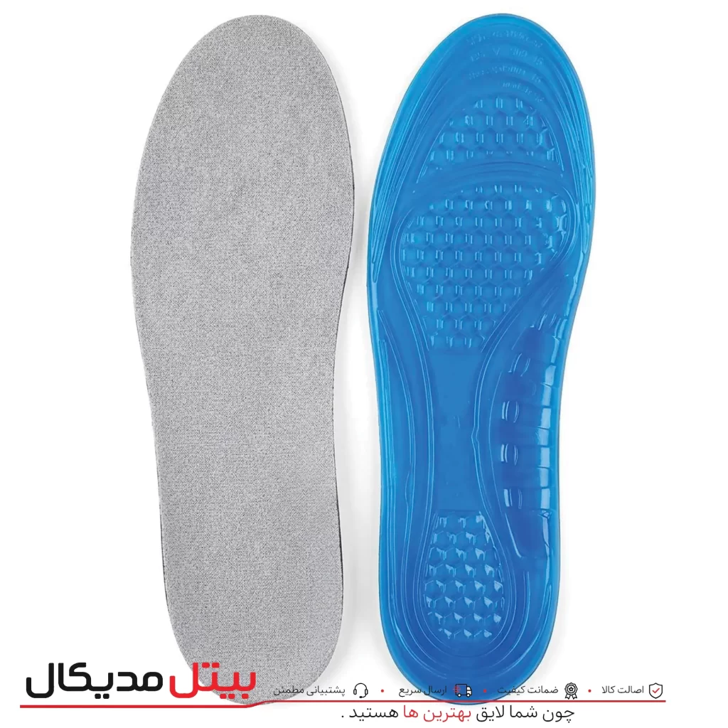 کفی ژله ای رویه پارچه بلوژل ( وارداتی) زنانه و مردانه